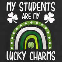 My Students Are My Lucky Charms Teacher St Patricks Day Golf Towel