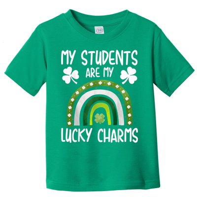 My Students Are My Lucky Charms Teacher St Patricks Day Toddler T-Shirt