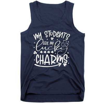 My Student Are My Lucky Charms St Patricks Day Teacher Tank Top