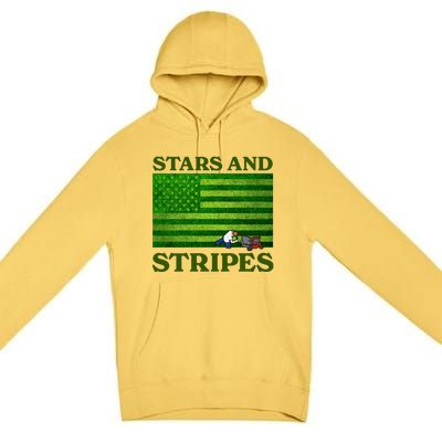 Middleclassfancy Stars And Stripes Premium Pullover Hoodie