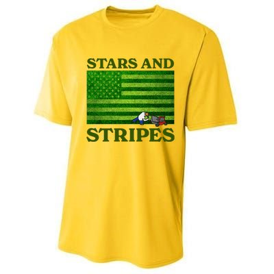 Middleclassfancy Stars And Stripes Performance Sprint T-Shirt