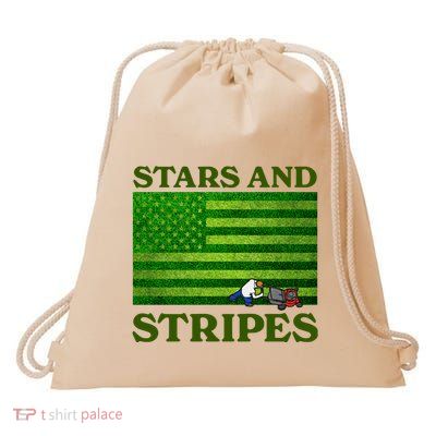 Middleclassfancy Stars And Stripes Drawstring Bag