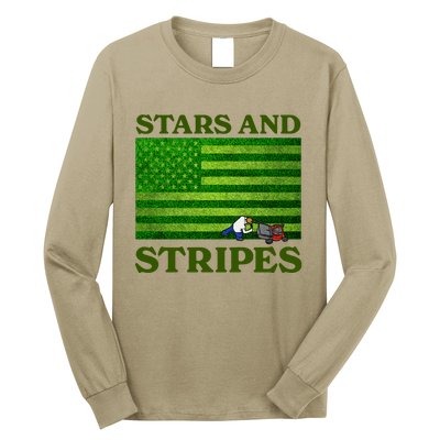 Middleclassfancy Stars And Stripes Long Sleeve Shirt