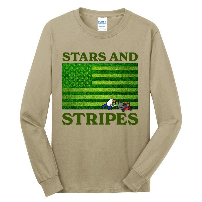 Middleclassfancy Stars And Stripes Tall Long Sleeve T-Shirt