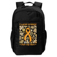 Multiple Sclerosis Awareness I Wear Orange Backpack