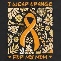 Multiple Sclerosis Awareness I Wear Orange Golf Towel