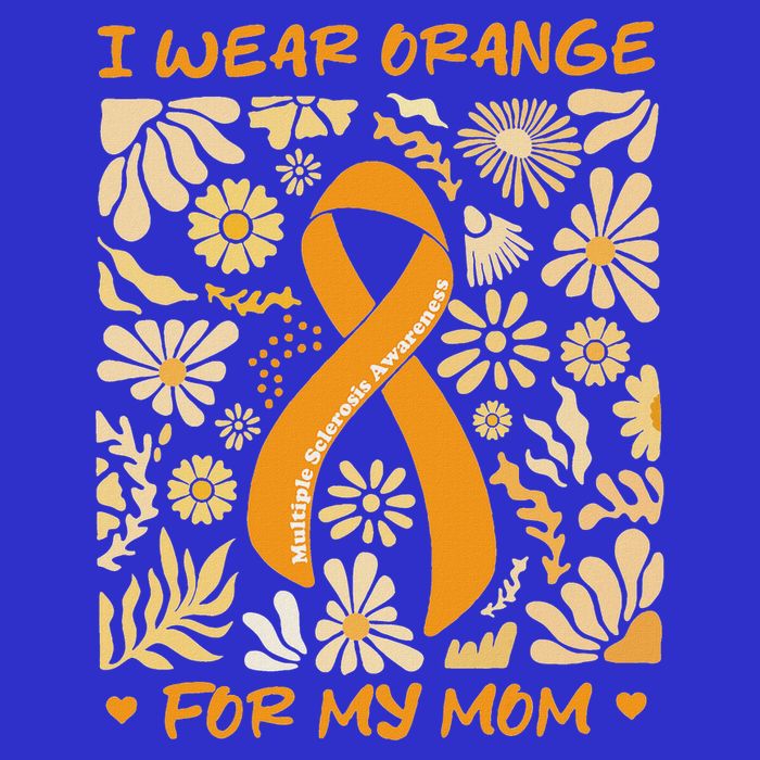 Multiple Sclerosis Awareness I Wear Orange Apron