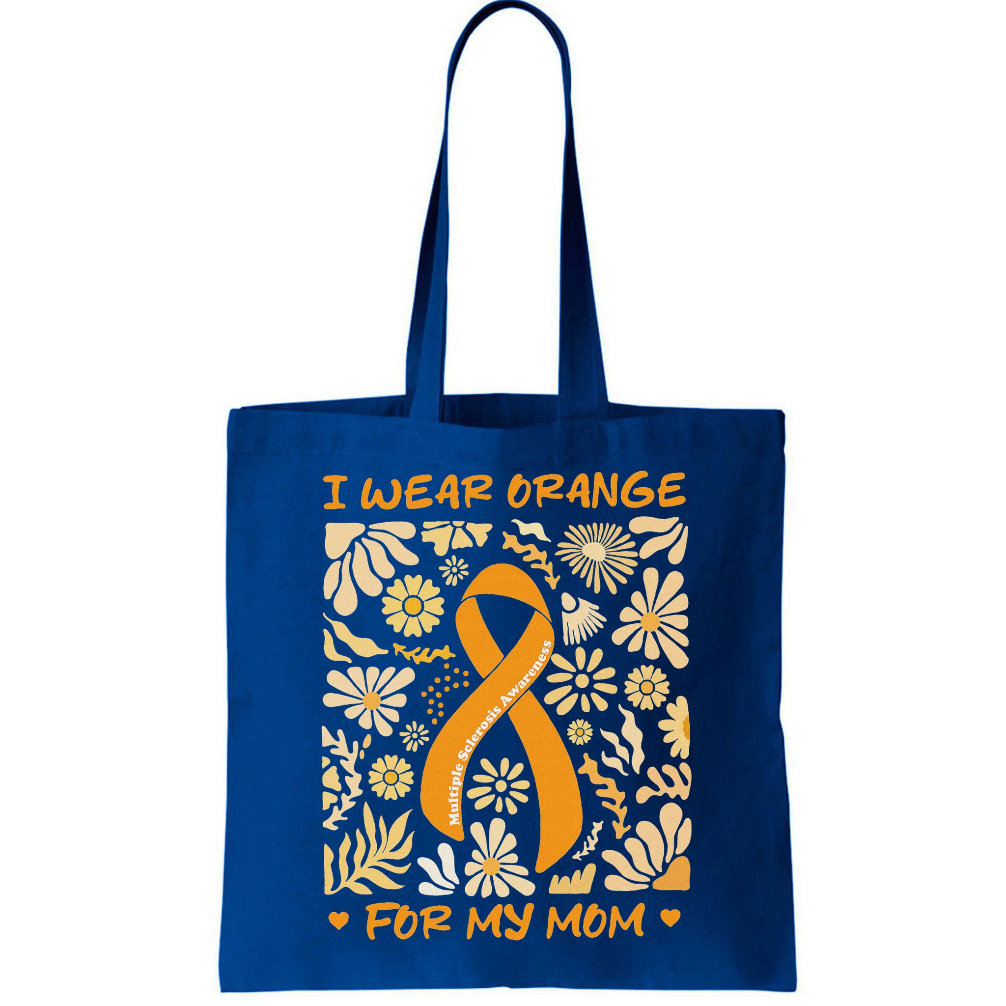 Multiple Sclerosis Awareness I Wear Orange Bag