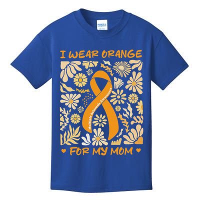 Multiple Sclerosis Awareness I Wear Orange Kids T-Shirt