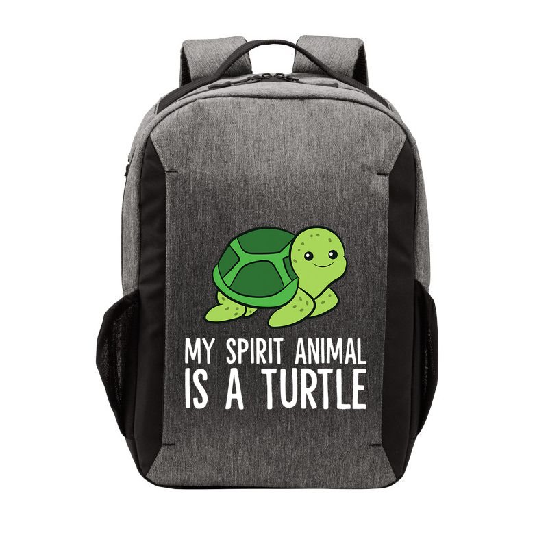 My Spirit Animal Is A Turtle Love Turtles Vector Backpack