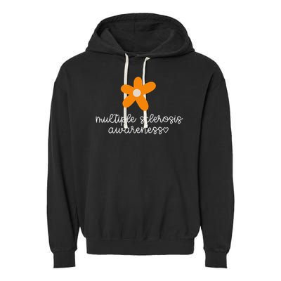 Multiple Sclerosis Awareness Garment-Dyed Fleece Hoodie