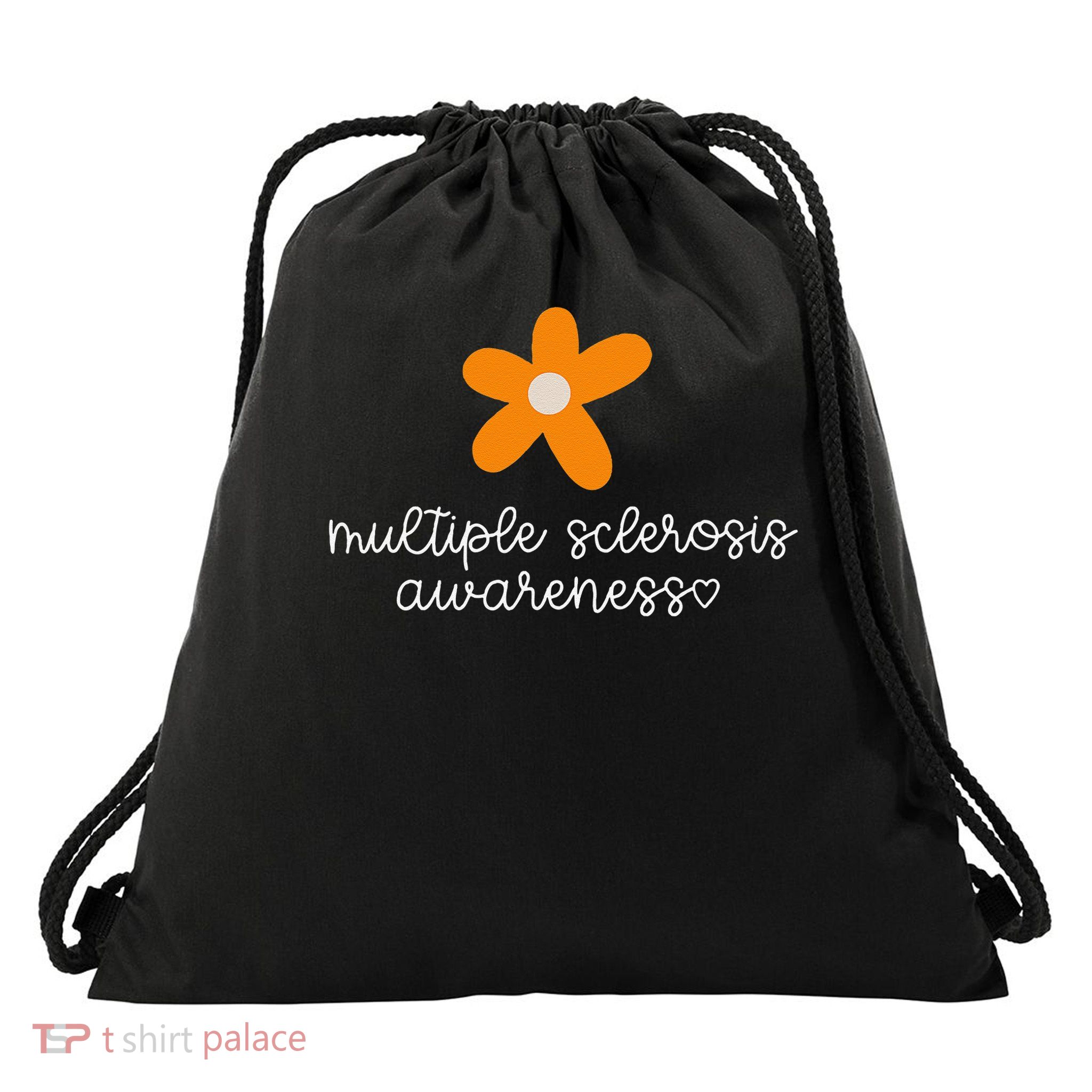Multiple Sclerosis Awareness Drawstring Bag