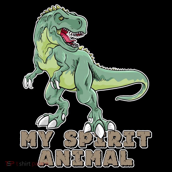 My Spirit Animal Is A T Rex Sustainable Bucket Hat