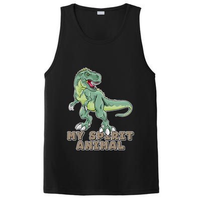 My Spirit Animal Is A T Rex PosiCharge Competitor Tank