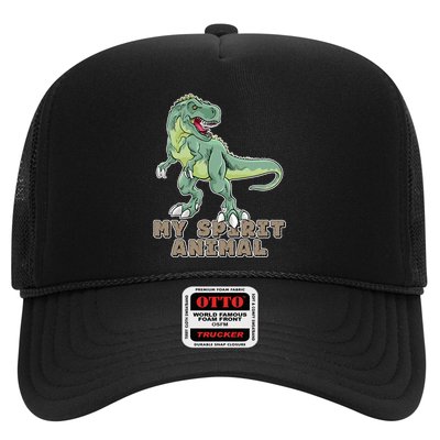 My Spirit Animal Is A T Rex Trucker Hat