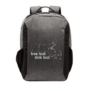 Massachusetts State Brewery Map Craft Beer Graphic Vector Backpack