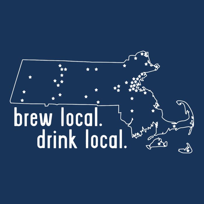 Massachusetts State Brewery Map Craft Beer Graphic Infant Baby Jersey Bodysuit