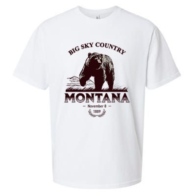 Montana State Big Sky Country Sueded Cloud Jersey T-Shirt