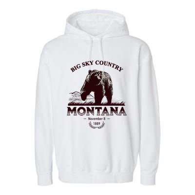 Montana State Big Sky Country Garment-Dyed Fleece Hoodie