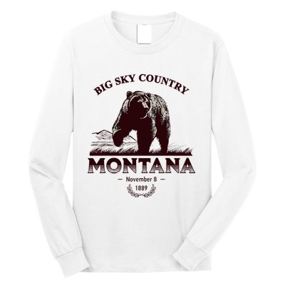 Montana State Big Sky Country Long Sleeve Shirt