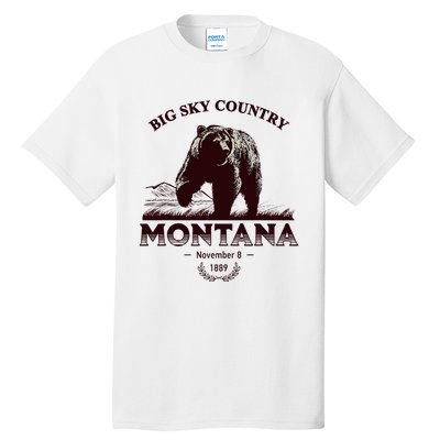 Montana State Big Sky Country Tall T-Shirt