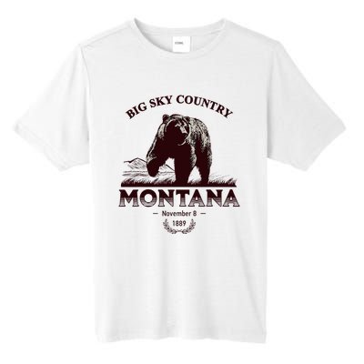 Montana State Big Sky Country Tall Fusion ChromaSoft Performance T-Shirt