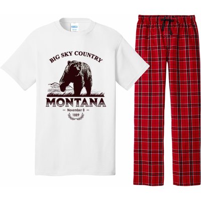 Montana State Big Sky Country Pajama Set