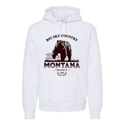 Montana State Big Sky Country Premium Hoodie