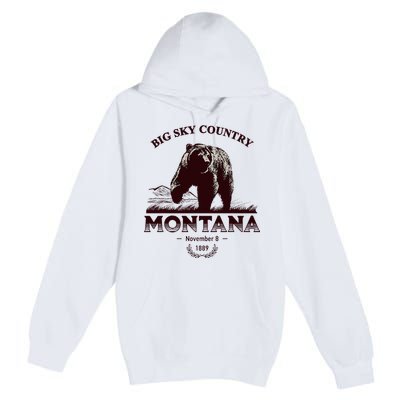 Montana State Big Sky Country Premium Pullover Hoodie