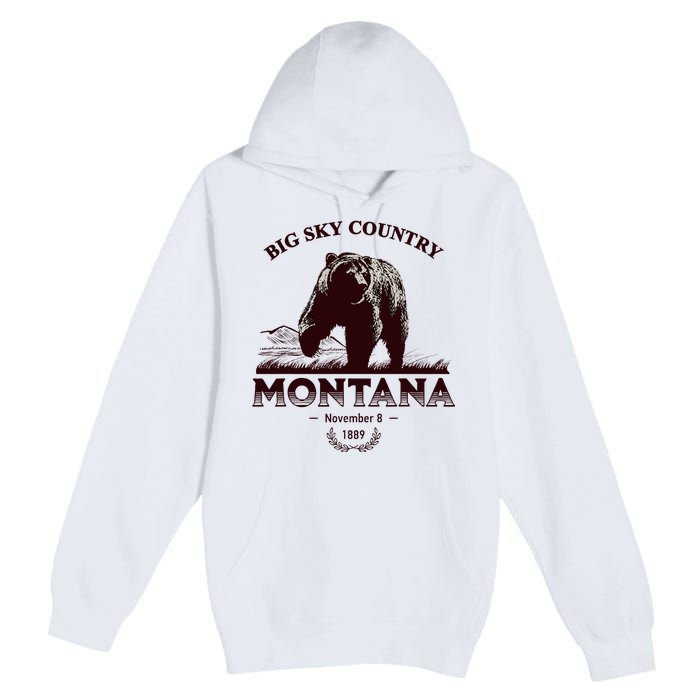 Montana State Big Sky Country Premium Pullover Hoodie