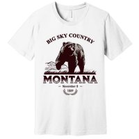 Montana State Big Sky Country Premium T-Shirt