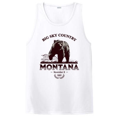 Montana State Big Sky Country PosiCharge Competitor Tank