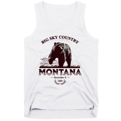 Montana State Big Sky Country Tank Top