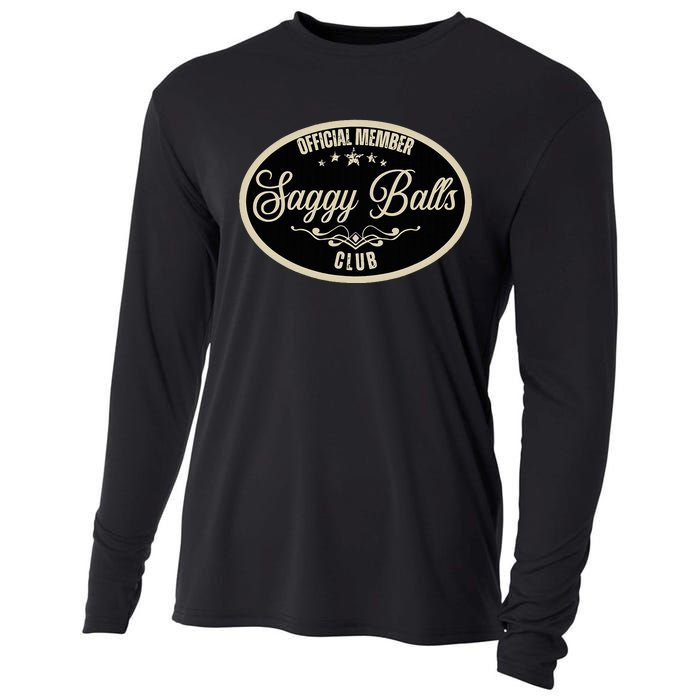 Member Saggy Balls Club Old People Cooling Performance Long Sleeve Crew