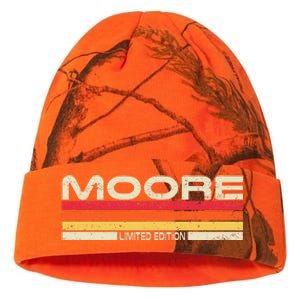 Moore Surname Birthday Family Reunion 80s 90s Sunset Kati Licensed 12" Camo Beanie