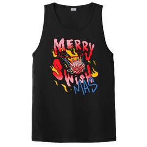 Merry Swishmas Basketball PosiCharge Competitor Tank