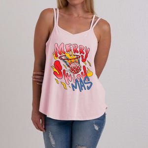 Merry Swishmas Basketball Women's Strappy Tank