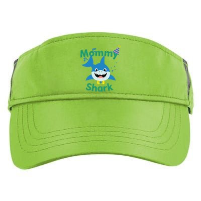 Mommy Shark Birthday Party Matching Family Adult Drive Performance Visor