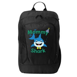 Mommy Shark Birthday Party Matching Family City Backpack