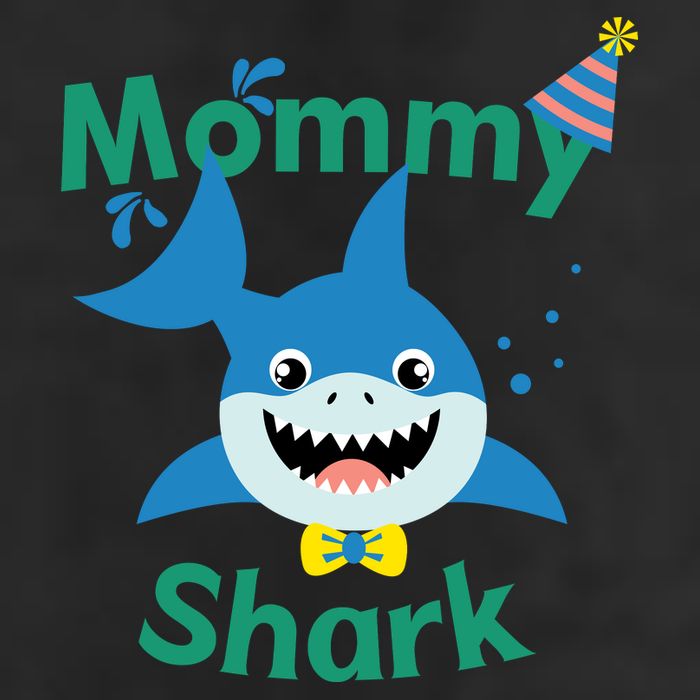 Mommy Shark Birthday Party Matching Family Adult Drive Performance Visor