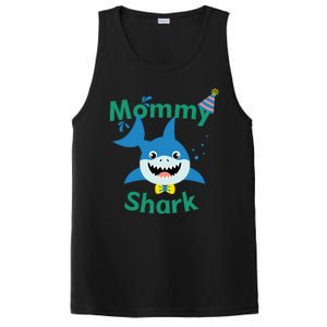 Mommy Shark Birthday Party Matching Family PosiCharge Competitor Tank