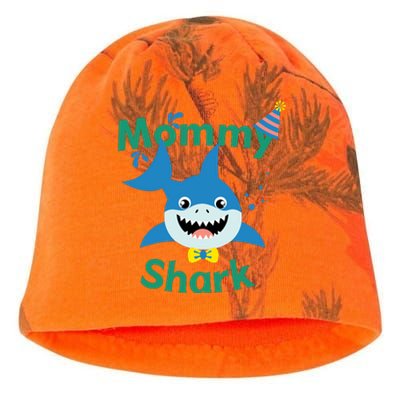 Mommy Shark Birthday Party Matching Family Kati - Camo Knit Beanie