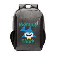 Mommy Shark Birthday Party Matching Family Vector Backpack