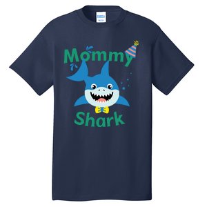 Mommy Shark Birthday Party Matching Family Tall T-Shirt