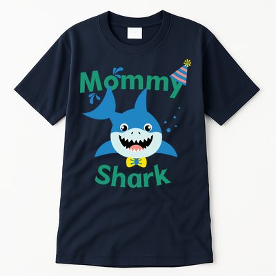 Mommy Shark Birthday Party Matching Family Tall T-Shirt