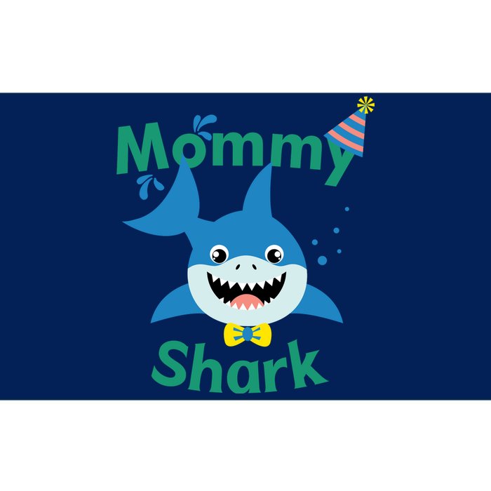 Mommy Shark Birthday Party Matching Family Bumper Sticker