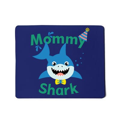 Mommy Shark Birthday Party Matching Family Mousepad