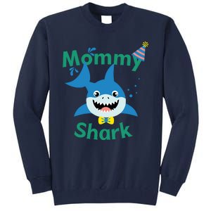 Mommy Shark Birthday Party Matching Family Tall Sweatshirt