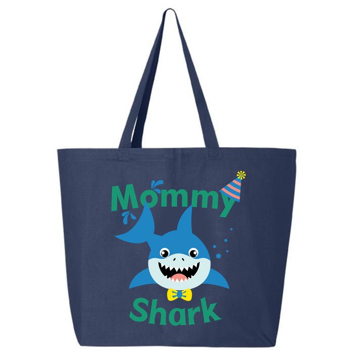 Mommy Shark Birthday Party Matching Family 25L Jumbo Tote