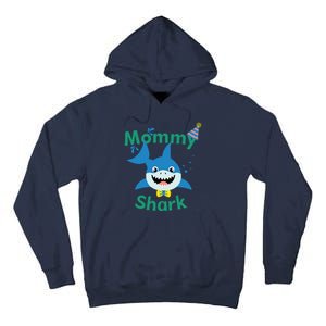 Mommy Shark Birthday Party Matching Family Tall Hoodie